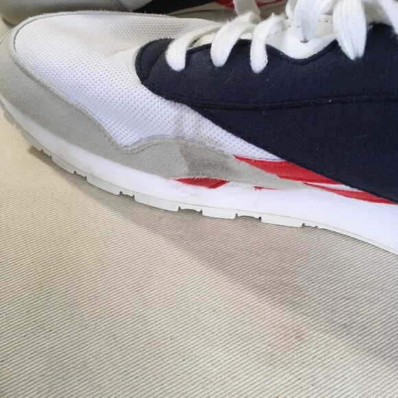 Mens Reebok Classic Nylon Trainers Tennis Shoe - Picture 6 of 6